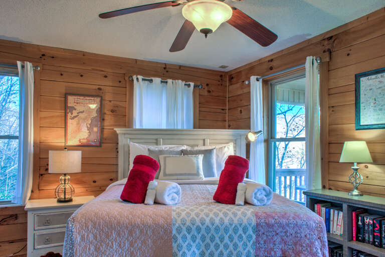 Main Level - Main Suite/Bedroom One - Queen Bed Main Level - Main Suite/Bedroom One - Queen Bed