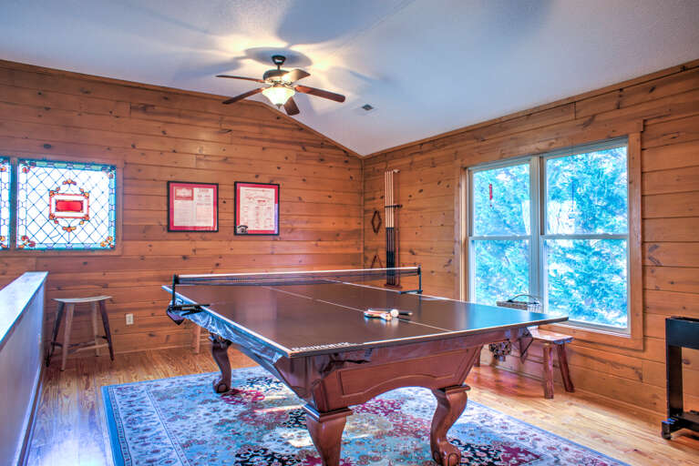 Recreation Room w/ Ping Pong & Pool Table Recreation Room w/ Ping Pong & Pool Table