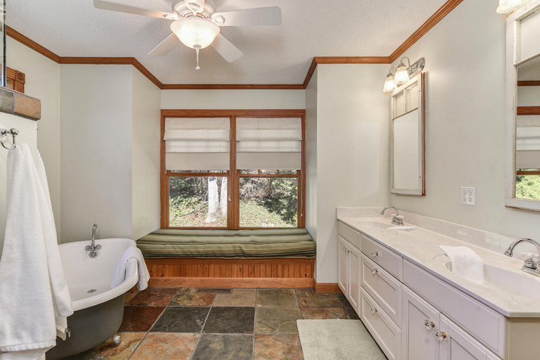 Main Suite/Bedroom One - Attached Full Bath w/ Dual Vanity
