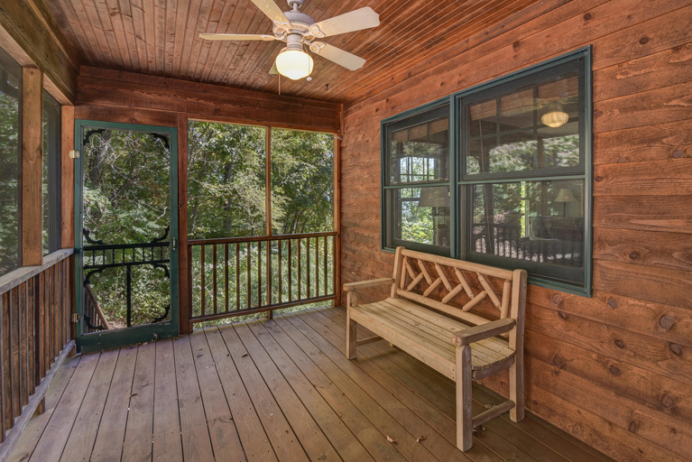 Screened-In Covered Deck