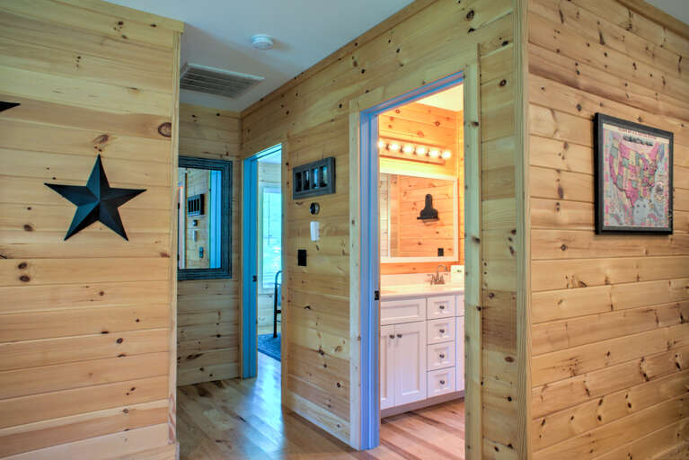 Hallway to Bathrooms and Bedrooms