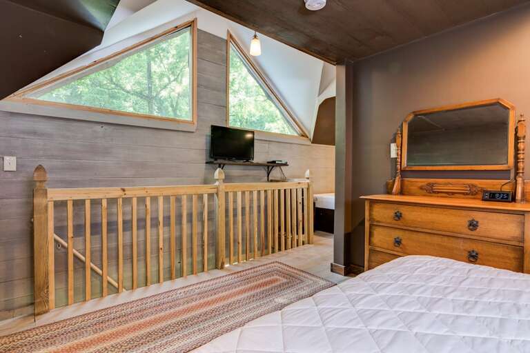 Loft Area with Queen Bed Loft Area with Queen Bed