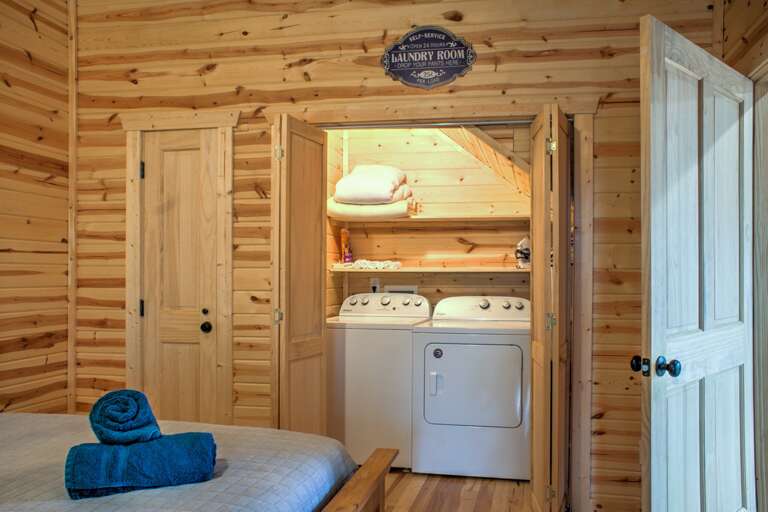 Bedroom Four - Laundry Area
