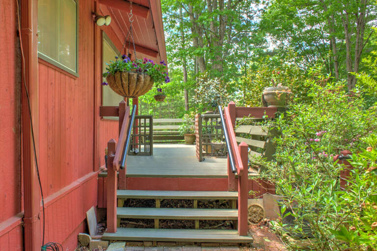 Staircase Leading To Front Entrance