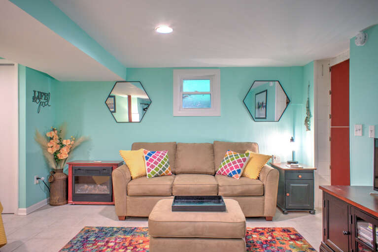 Lower Level Living Area