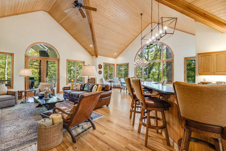 Open Floor Plan Living Area
