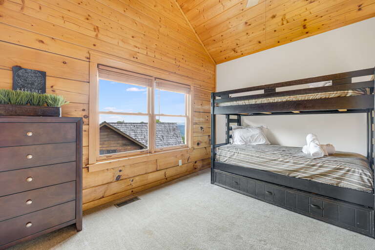 Upper Level - Bedroom Three - 2 Twin Beds and 1 Trundle Bed Upper Level - Bedroom Three - 2 Twin Beds and 1 Trundle Bed