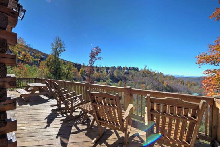 Deck Views of the Mountains Deck Views of the Mountains