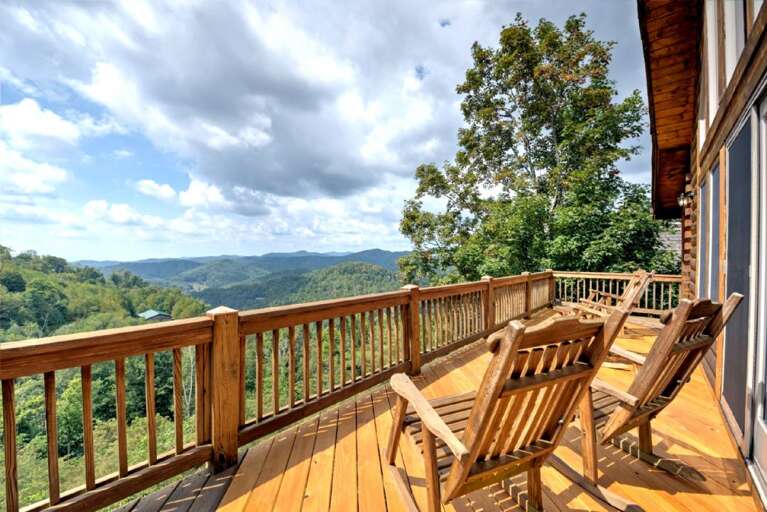 Deck Views of the Mountains Deck Views of the Mountains