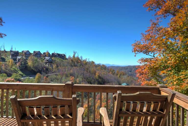 Deck Views of the Mountains