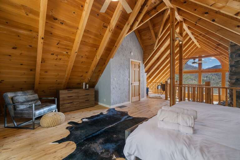 Main Suite/Bedroom Three - King Bed w/ Attached Shower Bath & Jacuzzi
