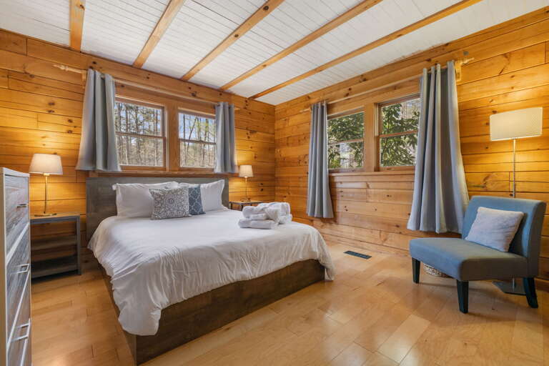 Main Level - Bedroom Two - Queen Bed