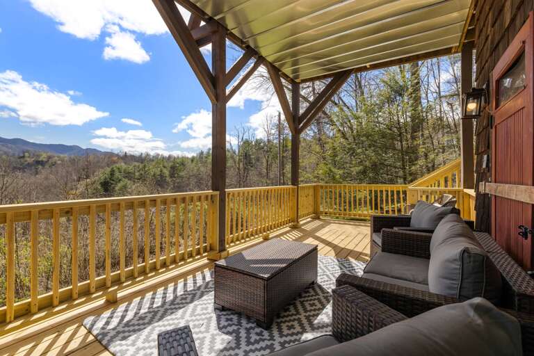 Lower-Level Covered Deck - Outdoor Seating