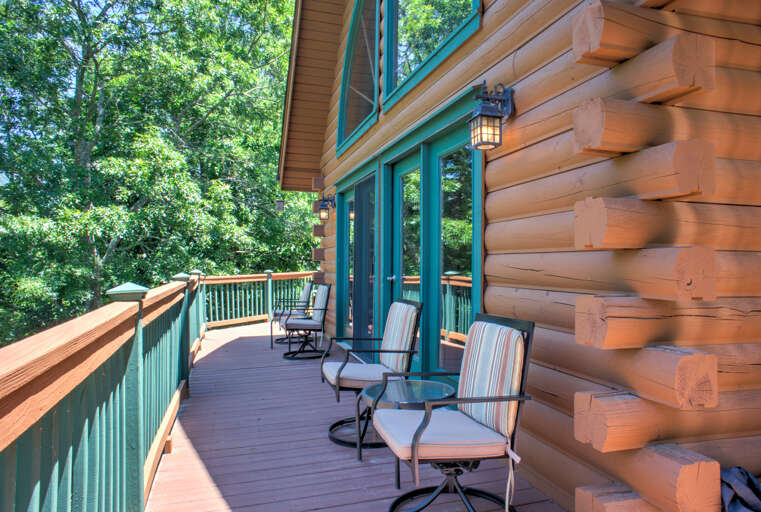 Deck with Seating Area