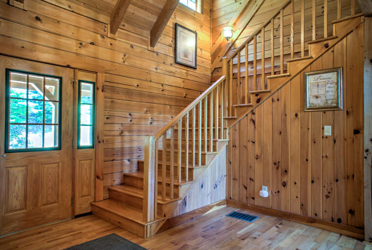 Stairs to Upper Level