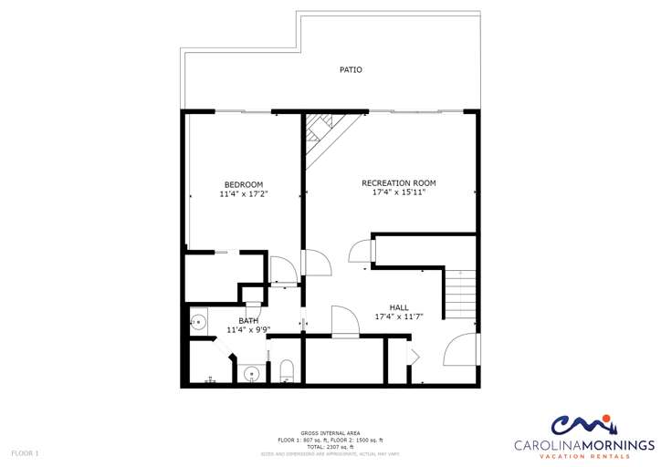 Peaceful Rise Floorplan