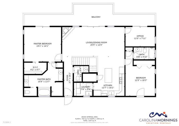 Peaceful Rise Floorplan