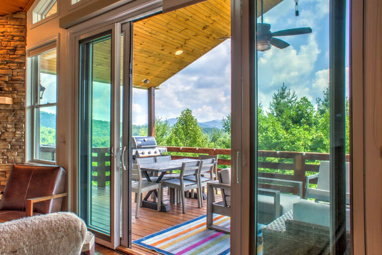 Access to Covered Deck - Living Area