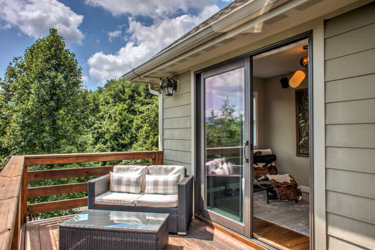 Home Office - Access to Deck