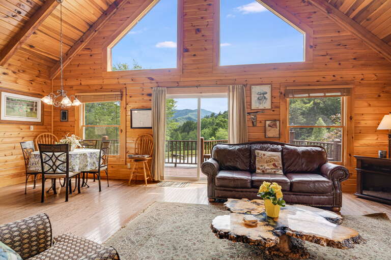 Mountain Views From Main Level Living Area Mountain Views From Main Level Living Area