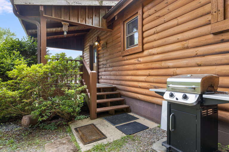Front Entrance & Gas Grill