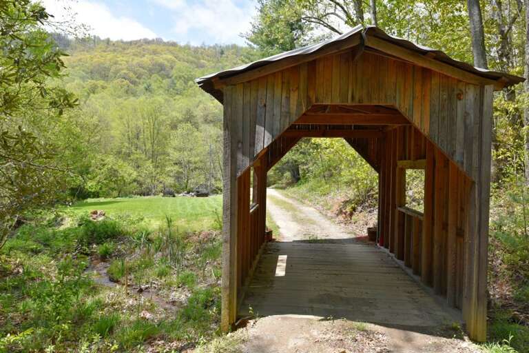 Covered Bridge with 8 Foot Clearance Covered Bridge with 8 Foot Clearance