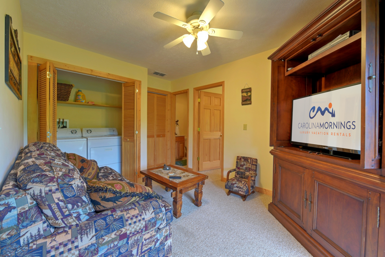 Sitting Room with Queen Sleeper Sofa, Lower Level
