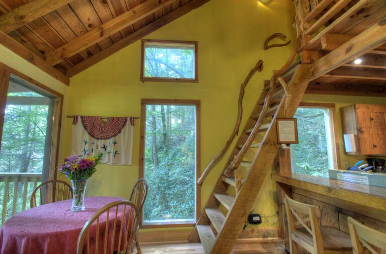 Stairs to Loft Area Stairs to Loft Area