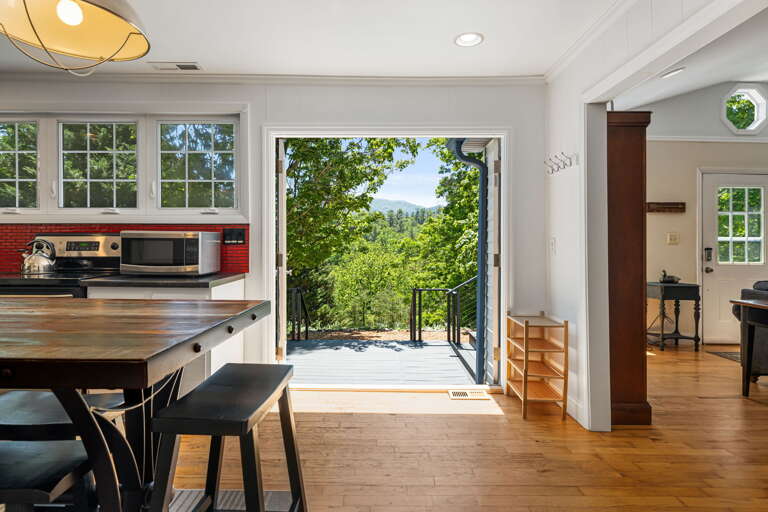 French Doors To Front Deck