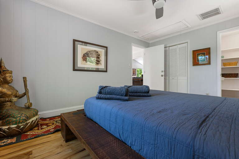 Main Suite/Bedroom One - Queen Bed w/ Attached Shower Bath