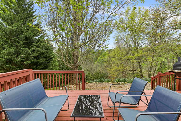 Morning Coffee on the Deck