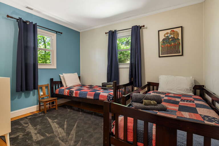 Bedroom Three - Two Twin Beds