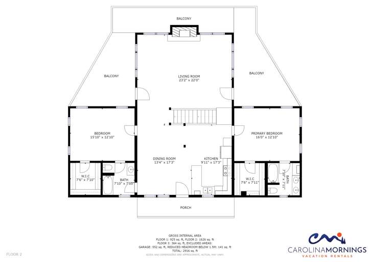 Shady Ridge Lodge Floorplan