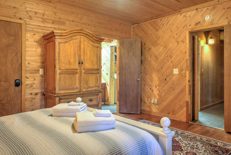 Bedroom Four - 1 Queen Bed, attached Full Bath