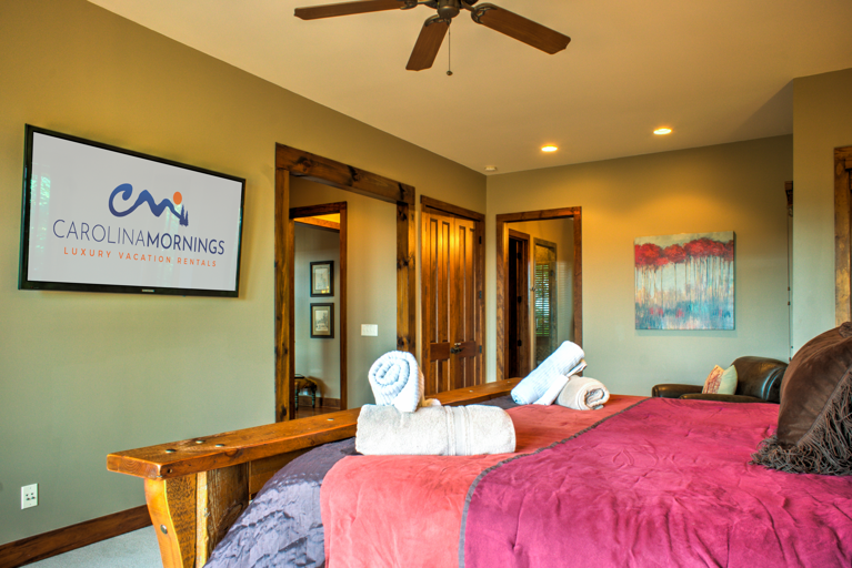 Main Suite/Bedroom One - King Bed w/ Attached Full Bath