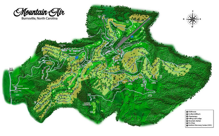 Mountain Air Community Map