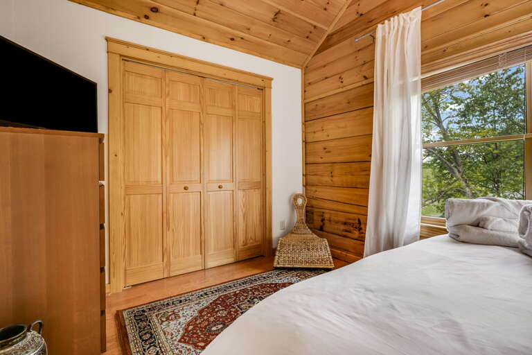 Bedroom Two - Queen Bed w/ Smart TV