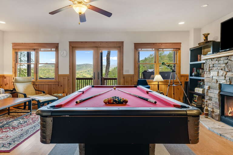 Pool Table Game Night