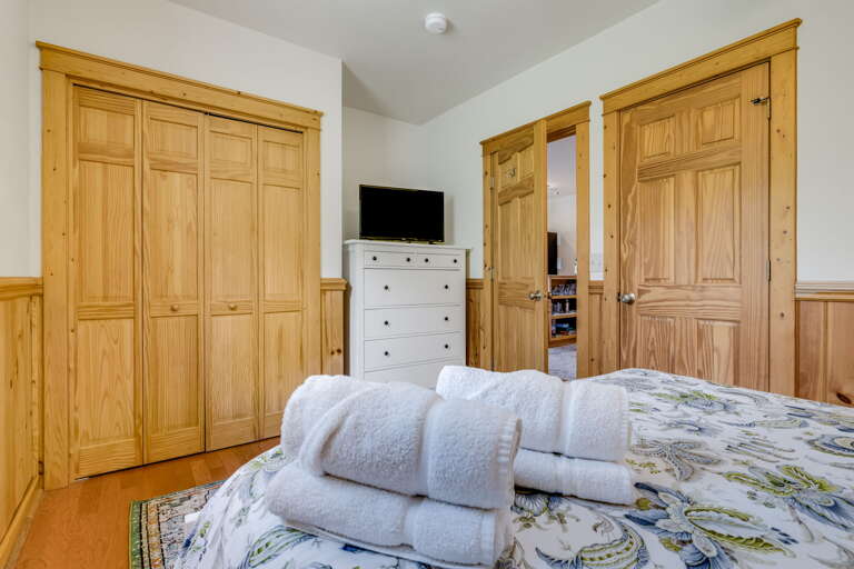 Bedroom Four - Queen Bed w/ Smart TV