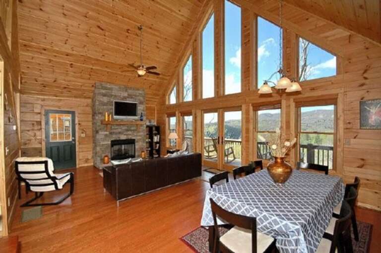 Dining Area & Living Area