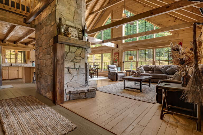 Main Level - Open Floor Plan Living Area