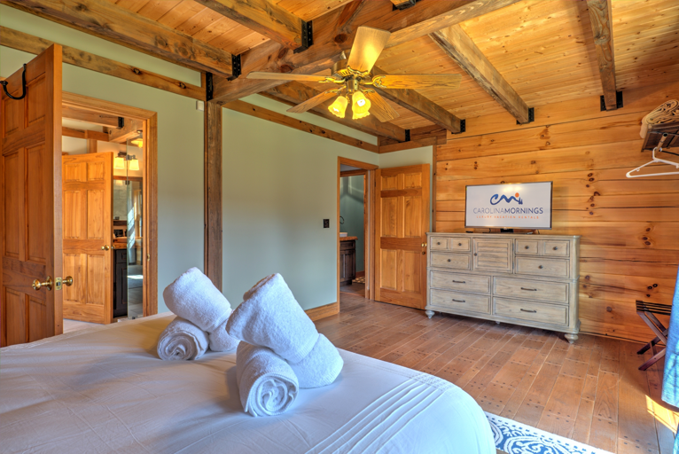 Main Suite/Bedroom Two - Queen Bed w/ Smart TV Main Suite/Bedroom Two - Queen Bed w/ Smart TV