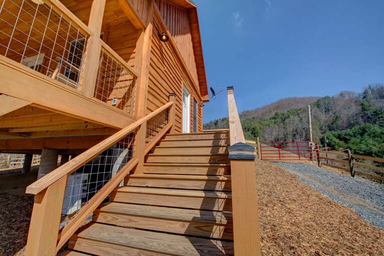 Stairs to Deck