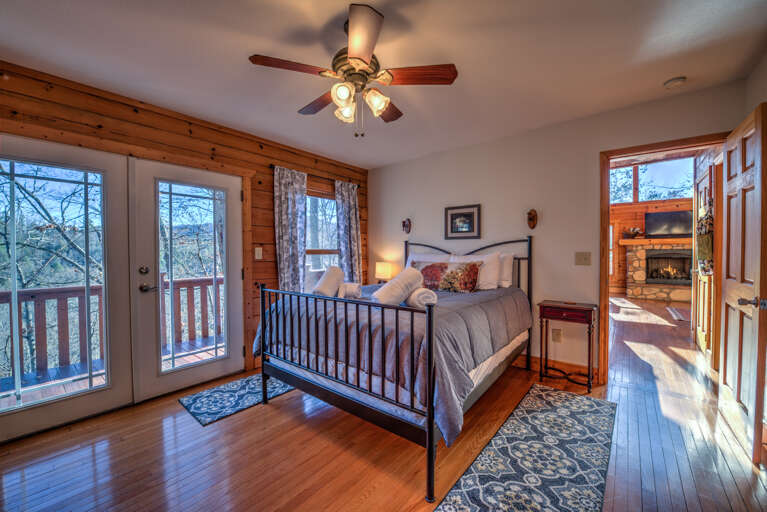 Main Suite/Bedroom One w/Deck Access