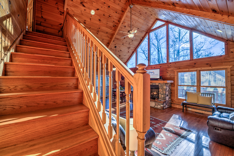 Stairs to Upper Level