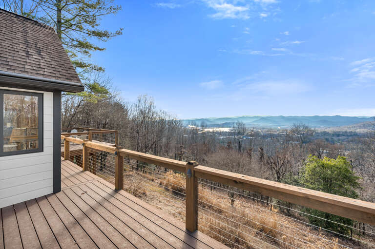 Deck w/ Year-Round Mountain Views