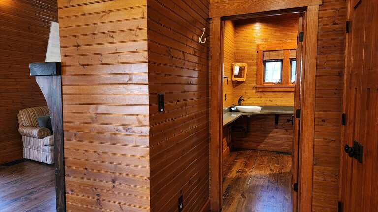 Main Level - Shared Full Bath in Hallway