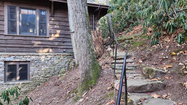 Steep Path to Cabin
