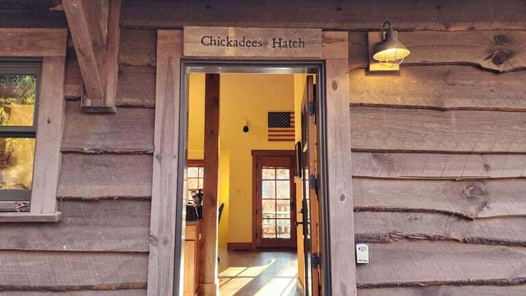 Come on in to Chickadee's Hatch