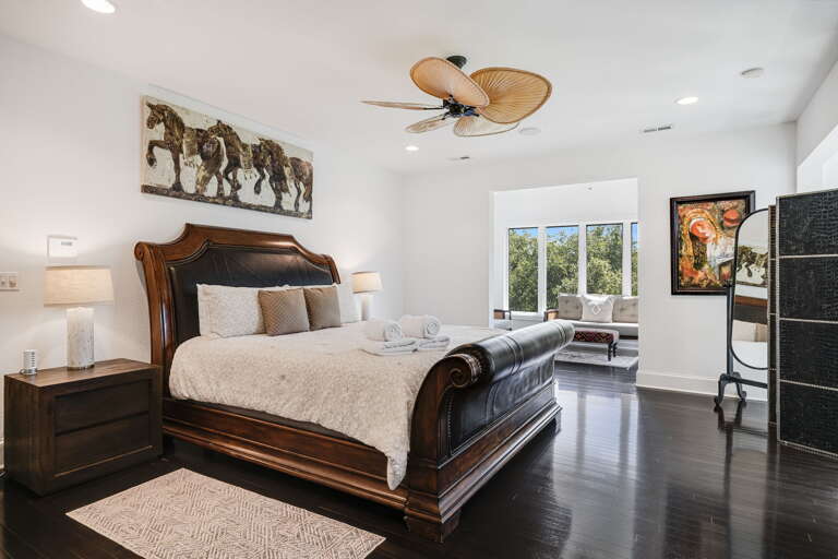 Upper Level - Main Suite/Bedroom Two - King Bed